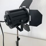 Vintage black projector lamp 1970 - 40 cm