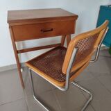 Vintage console desk with compass legs