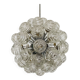 Lustre en verre bullé par Doria