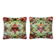 Set of 2 vintage kilim cushion covers 38x43 cm