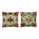 Set of 2 vintage kilim cushion covers 38x43 cm