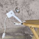 LITA vintage white clip-on spotlight