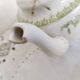 English porcelain tea service, green and gold, antique