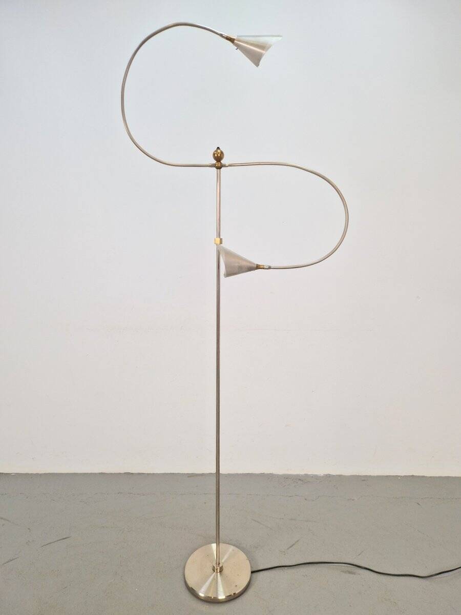 Modernist No Name Terra Floor Lamp from Catellani & Smith, 1980s