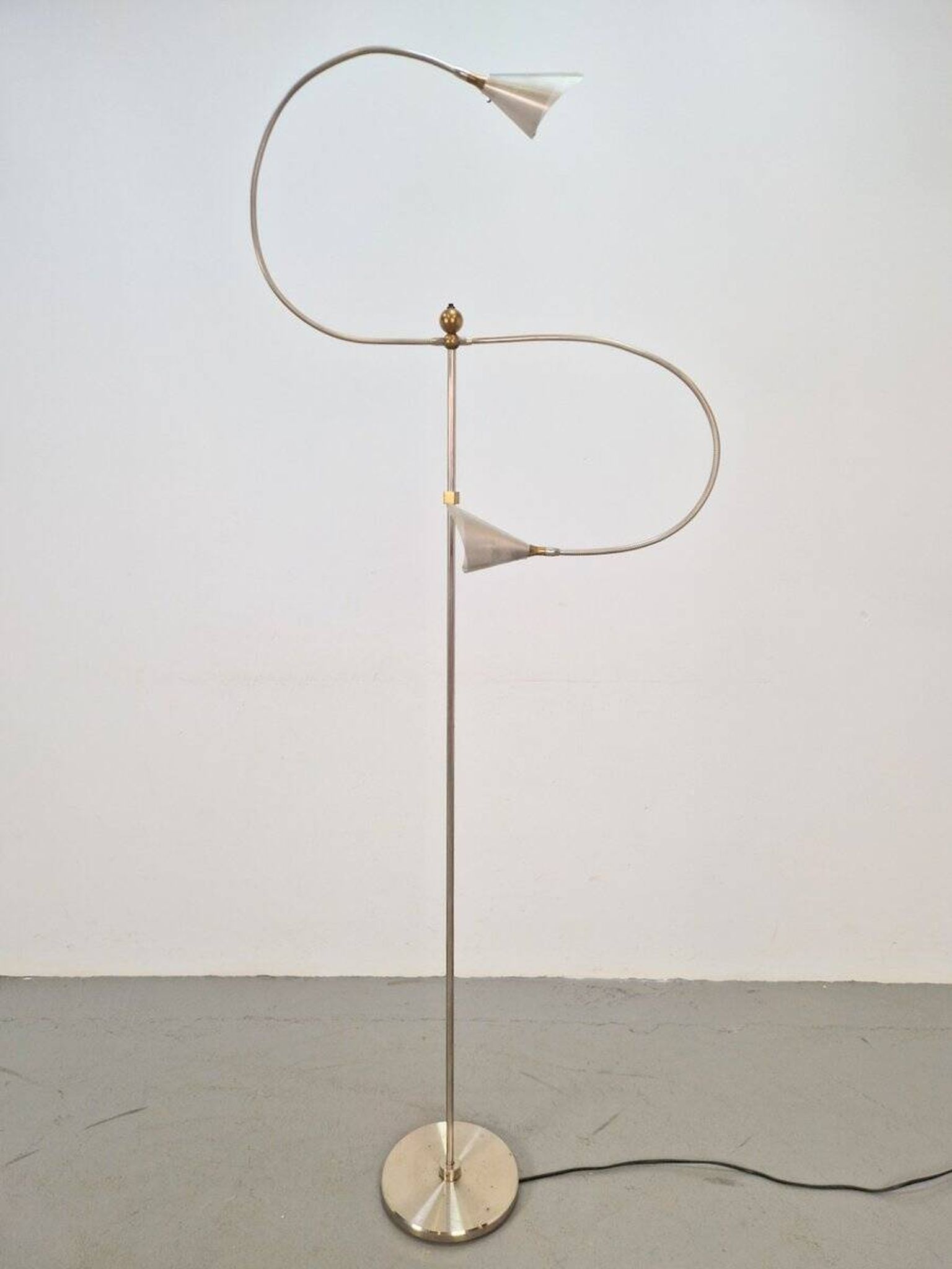Modernist No Name Terra Floor Lamp from Catellani & Smith, 1980s