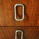 Pair of vintage vintage wood retro bedsides