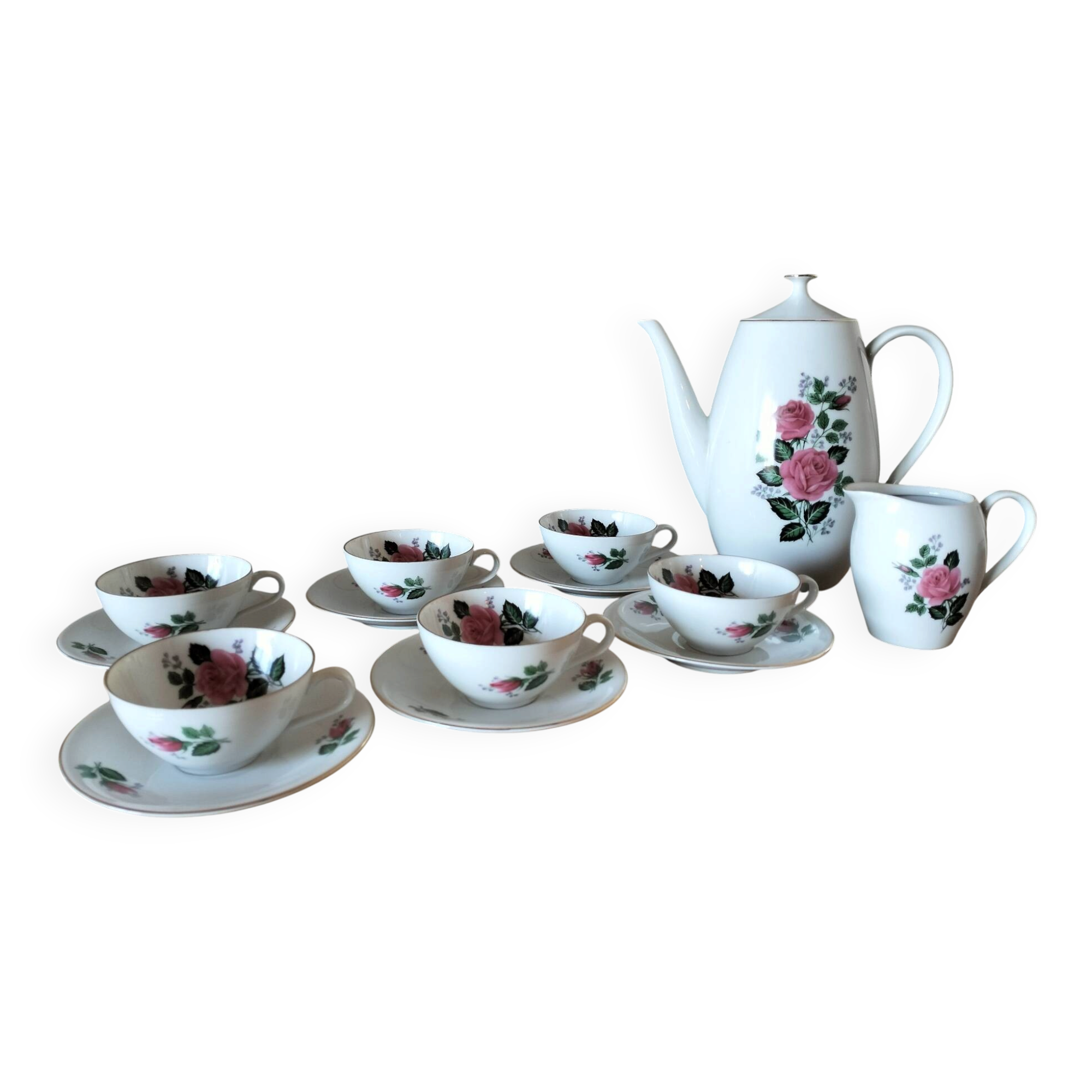 Service à café porcelaine
