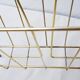 60's gold metal review door