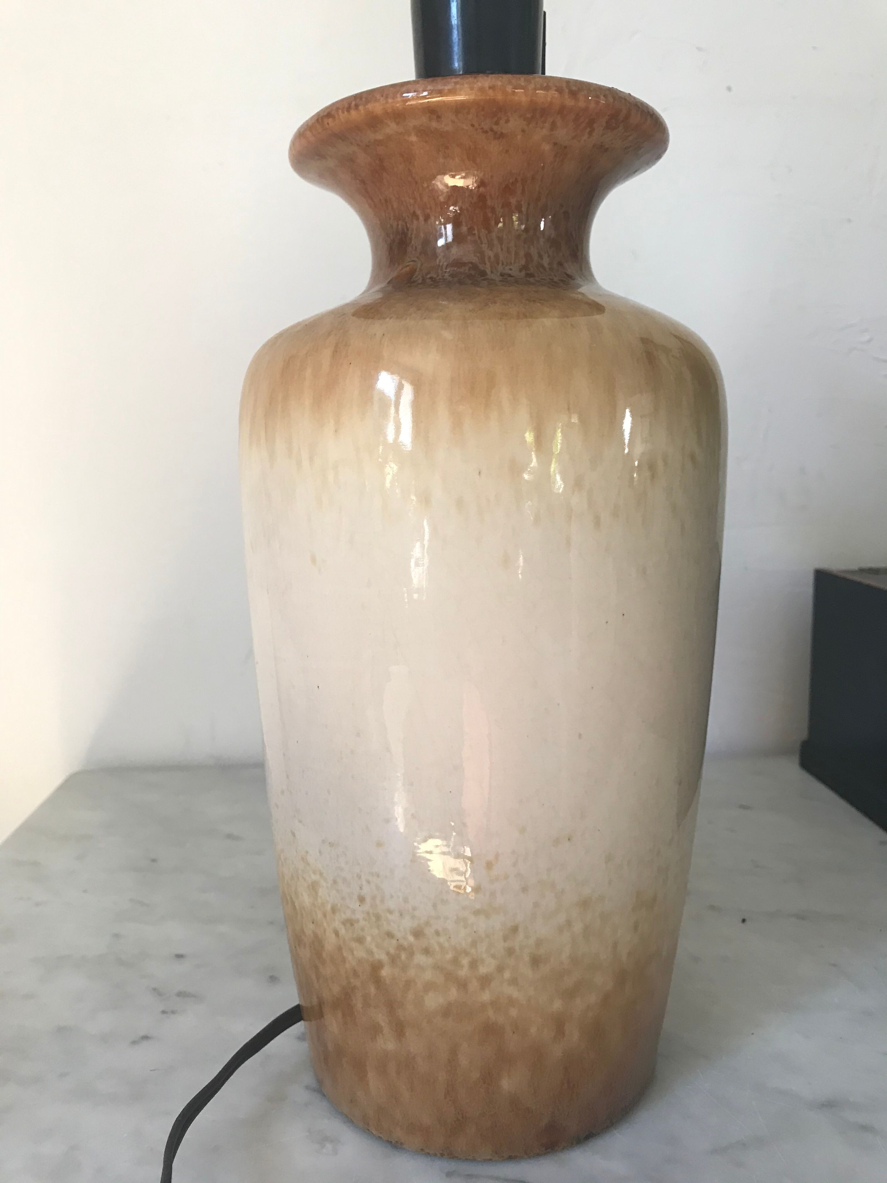 West Germany ceramic lamp