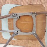 Duo of formica chairs