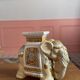 Ceramic elephant plant holder