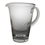 1960s crystal pitcher (wheat)