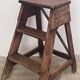 Old wooden footstool – Folk art