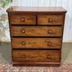Commode anglaise Victorienne XIXème en acajou