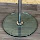 1970s 1980s Coffee Table Side Table in Chrome and Glass Space Age Design