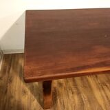 Vintage solid oak farmhouse table