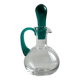 Blown glass oil cruet