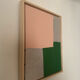 Pink On Green - original artwork