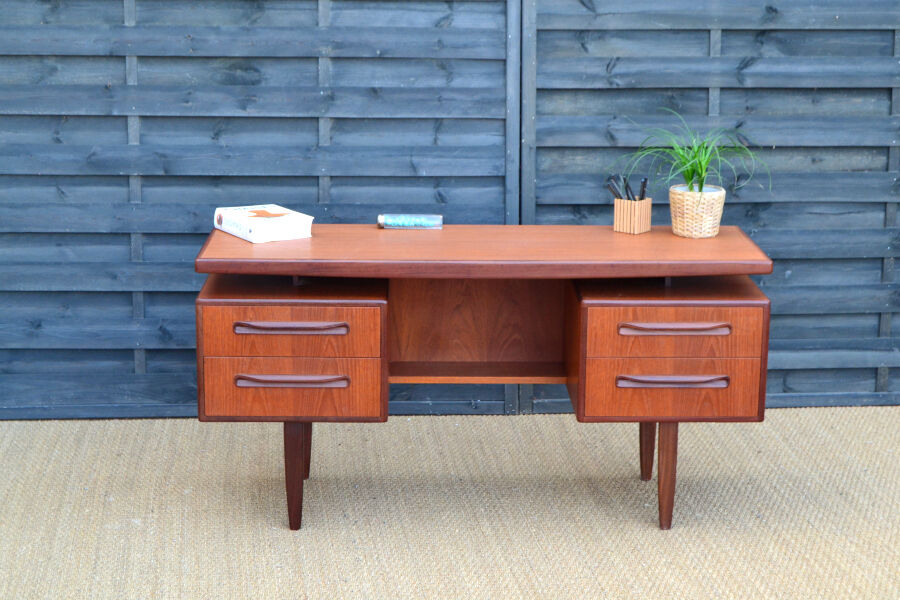 By G-Plan teak desk