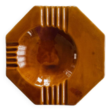 Large vintage modernist ceramic ashtray