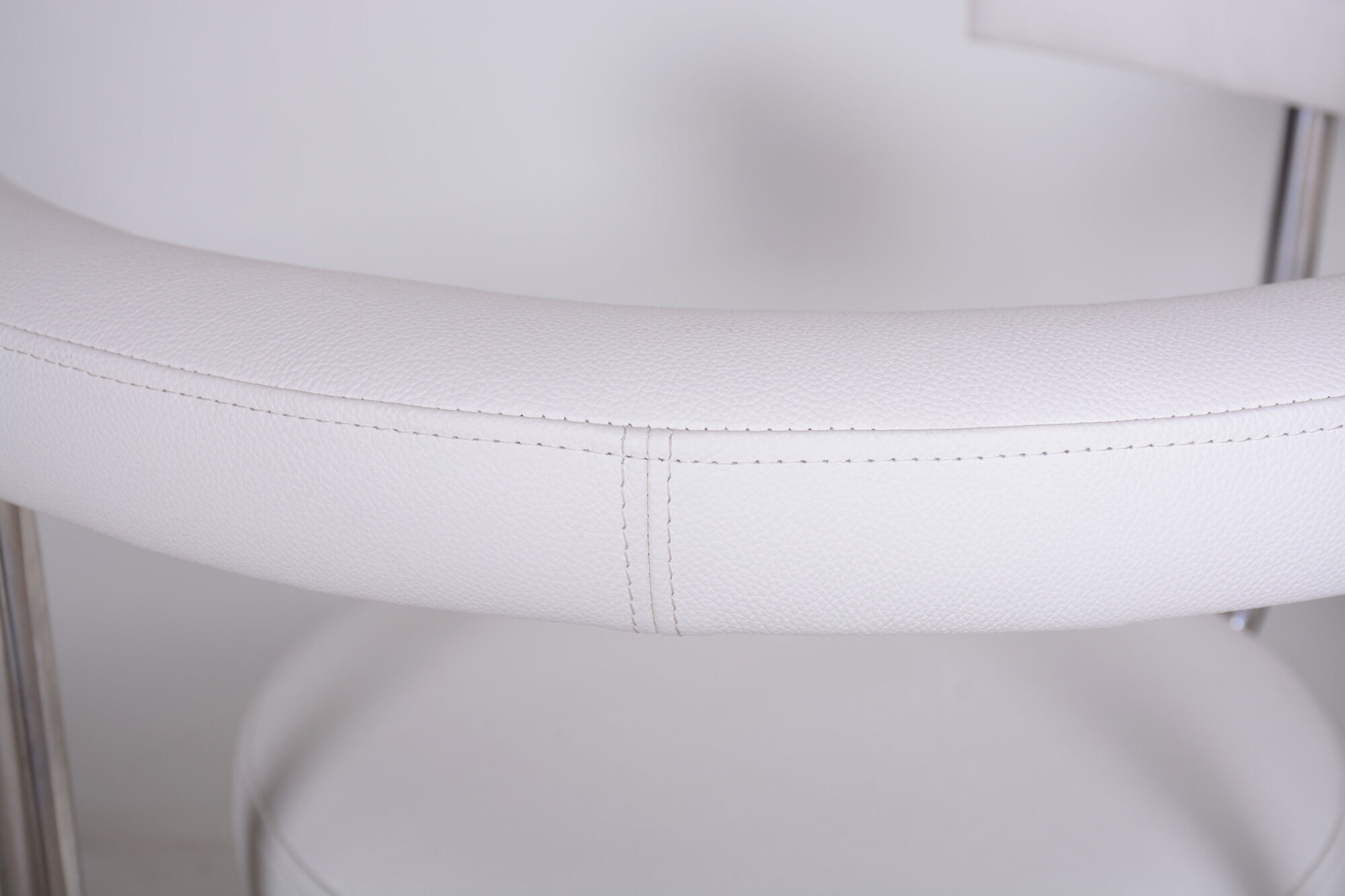 Pair of white swivel chairs - 1940s czechia