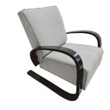 Pair of stunning Art Deco cantilever armchairs by M. Navratil, 1930s Czechoslovakia