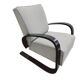 Pair of stunning Art Deco cantilever armchairs by M. Navratil, 1930s Czechoslovakia