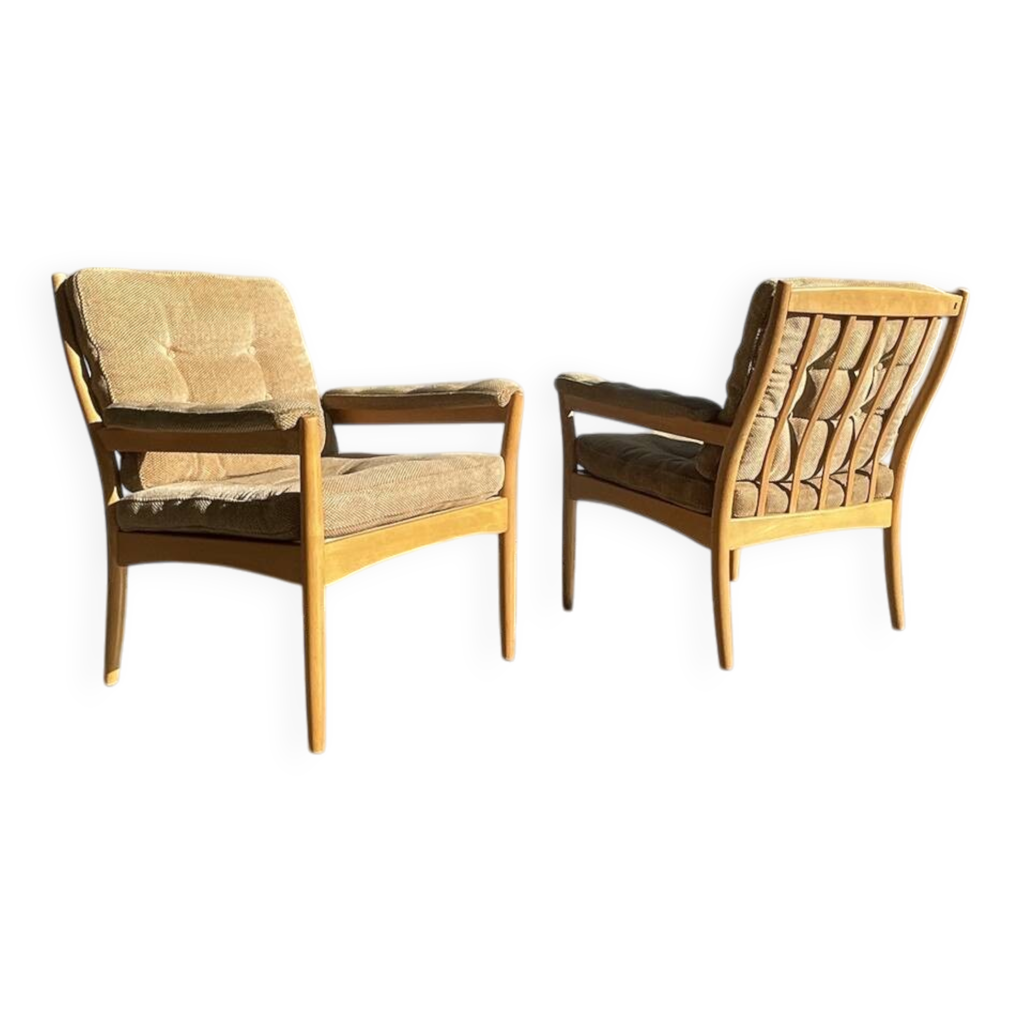 Gote mobel / vintage easy chairs, 1970s sweden
