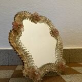 Murano glass mirror from the 60s