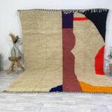 Handmade wool Berber rug 300 X 200 CM