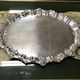 Large English silver plated tray from the 1930s