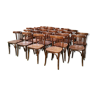 Lot of 24 bistro chairs