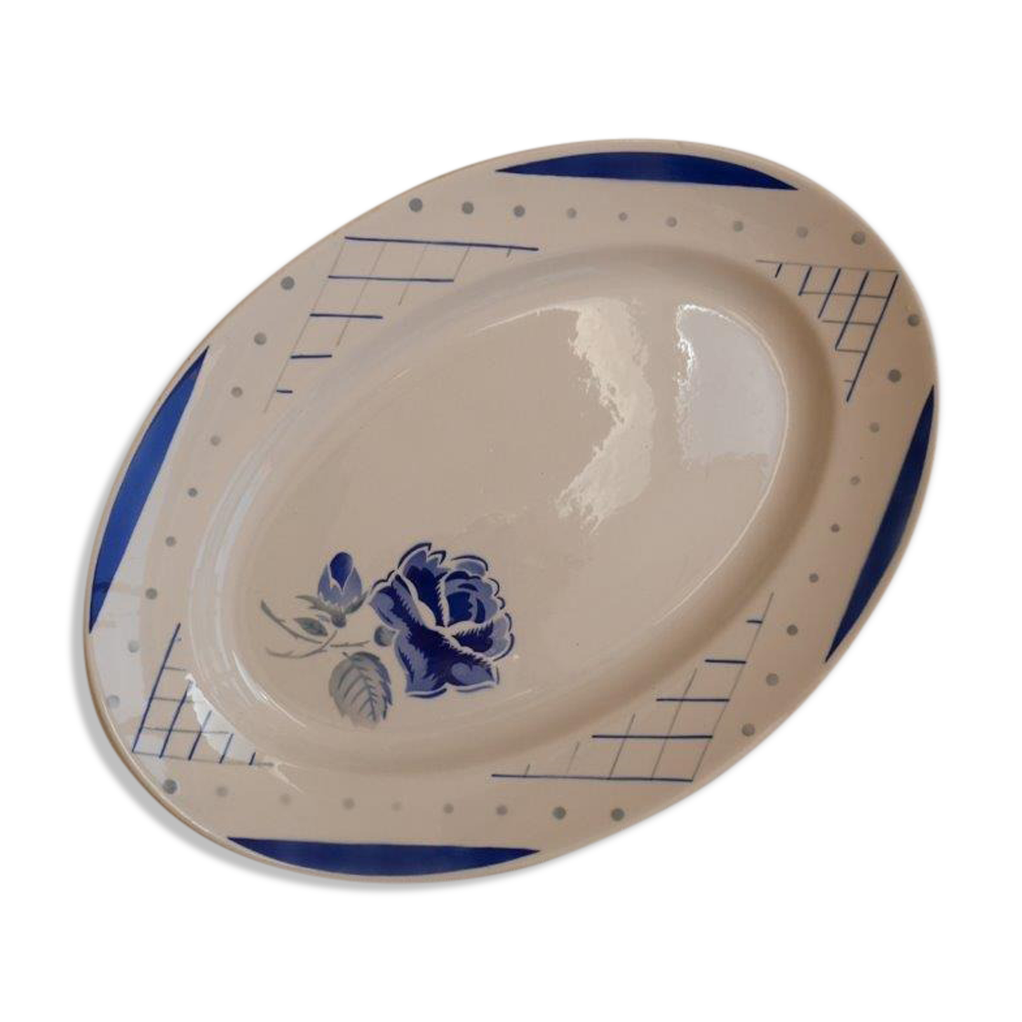 Oval presentation dish Irene de Luneville