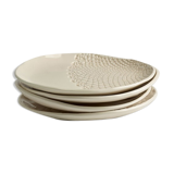 Blanca craie M - set de 4 assiettes