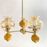 Chandelier vintage globes