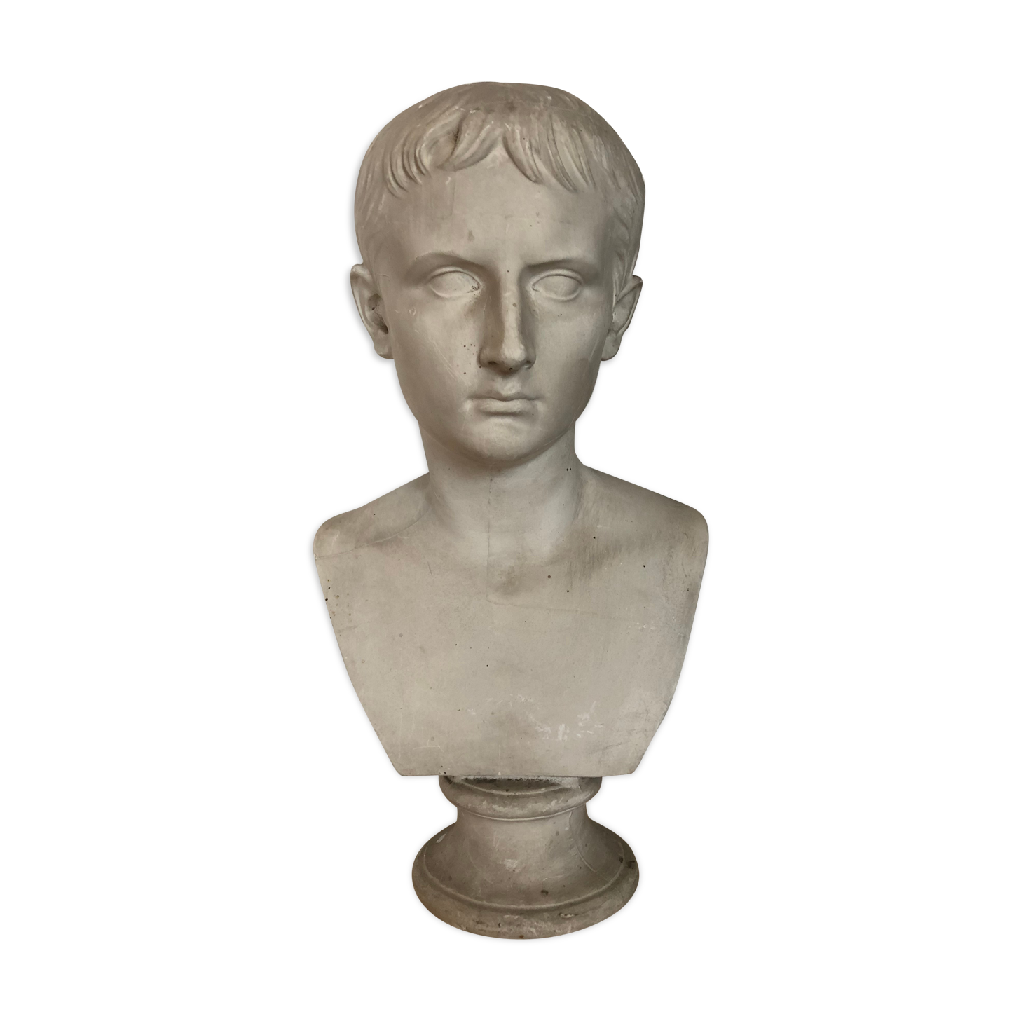 Bust of Bonaparte in plaster
