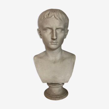 Buste de Bonaparte en plâtre