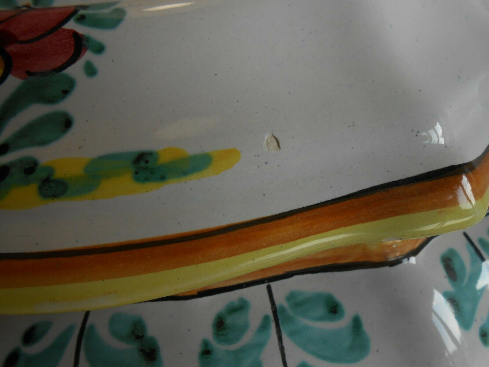 Soupiere "the antica deruta" italian faience