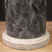 Colonne italienne laquée et peinte du XXe siècle
