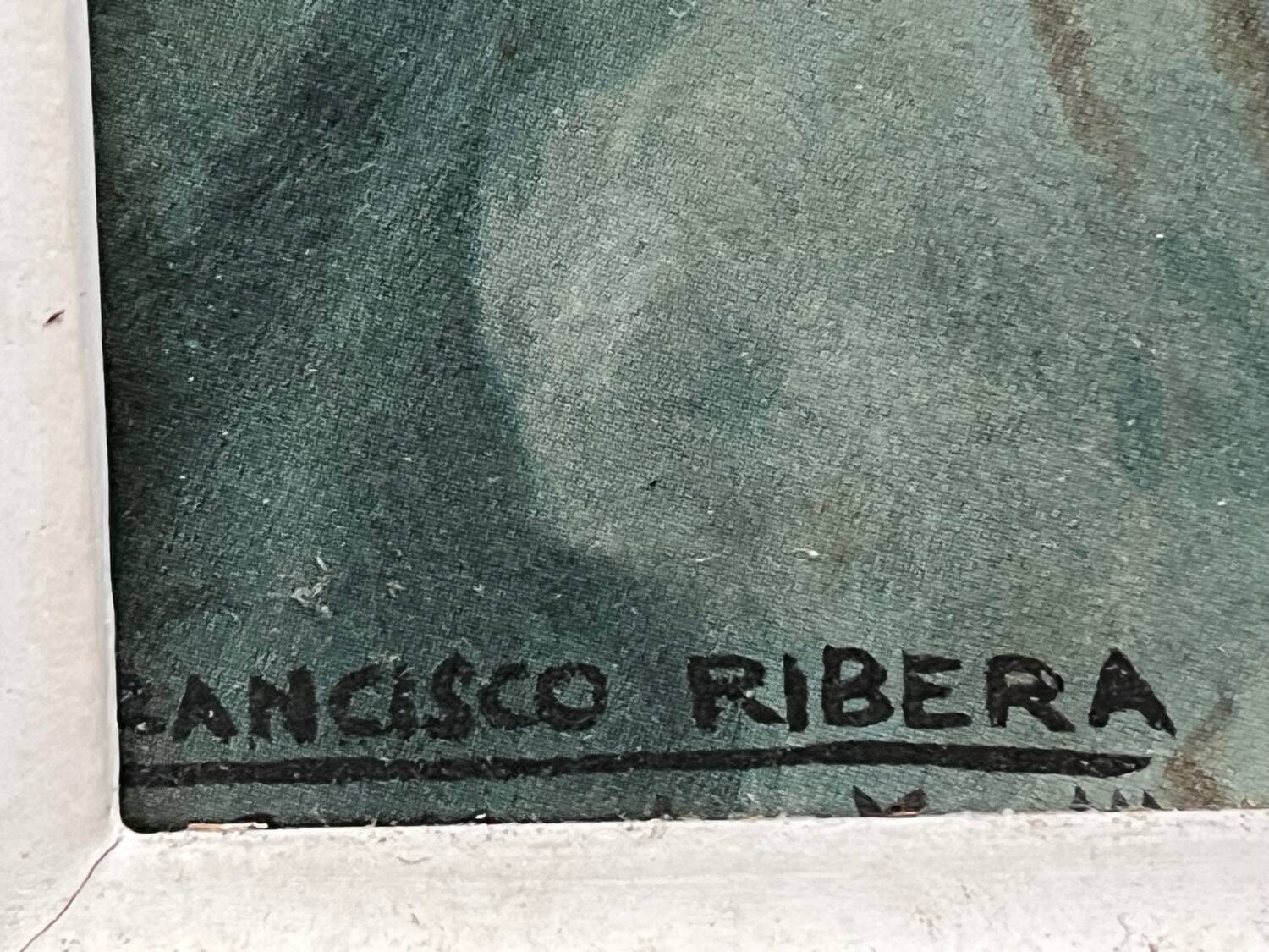 Painting: Oil on canvas - portrait of a gypsy