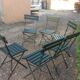 Garden folding chairs