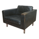 Fauteuil lounge en cuir COR Earls, années 1950
