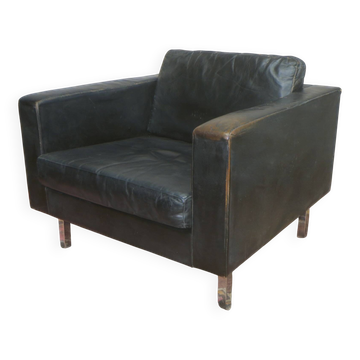Earls COR leather lounge chair, 1950s