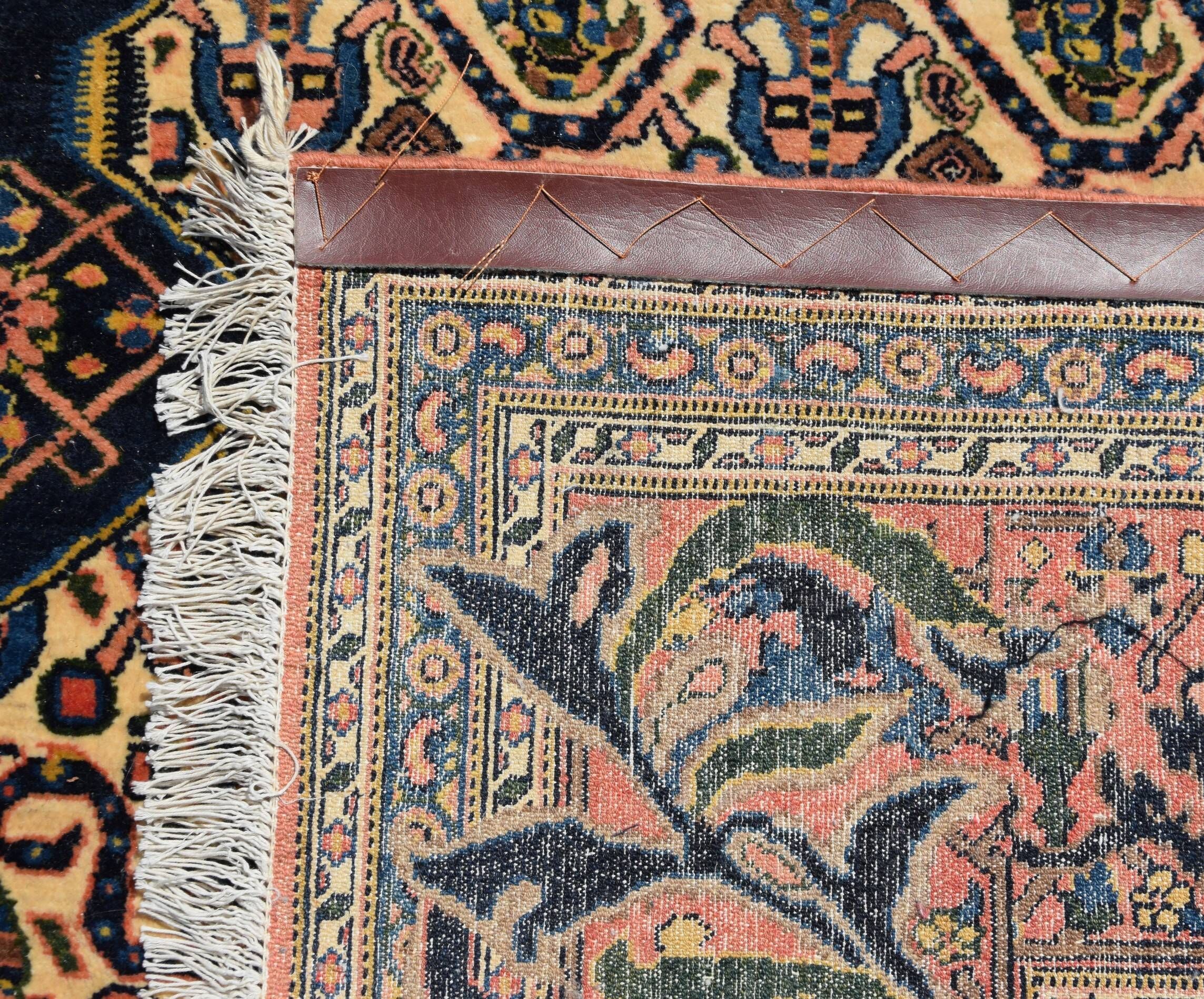 Ancient Oriental Carpet Senneh Iran: 190x290 cm Persian Kurdistan