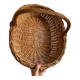 Panier osier ovale