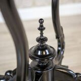 Antique Walnut Side Table with Veneered Top, 1890s