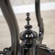Table d'appoint en noyer ancien avec plateau en placage, années 1890
