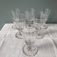 Lot de 6 verres XIXème en cristal Baccarat