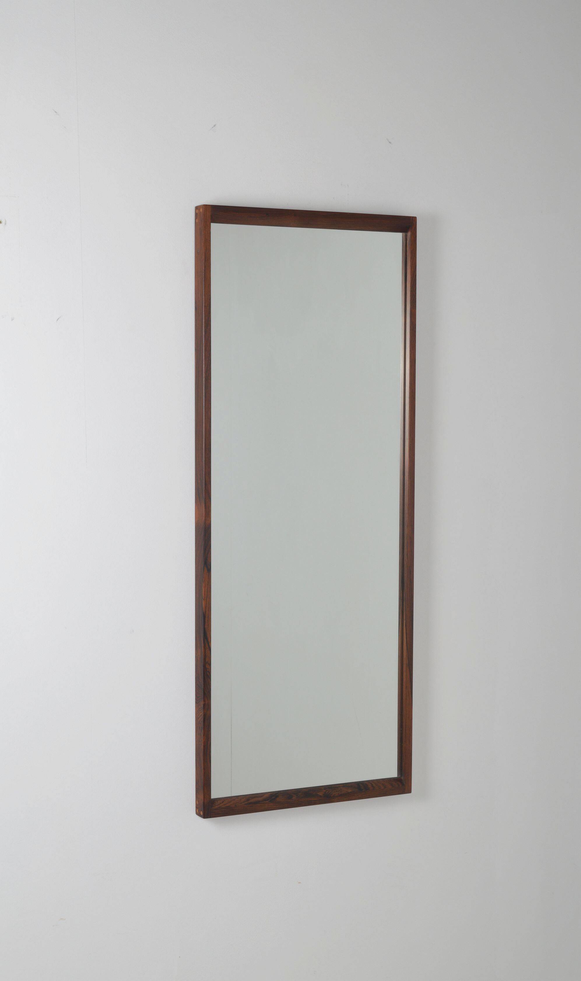 Danish mirror model 145 by Kai Kristiansen for Aksel Kjersgaard, 1960s