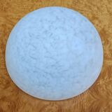 Opaline hemispherical wall light, ceiling light